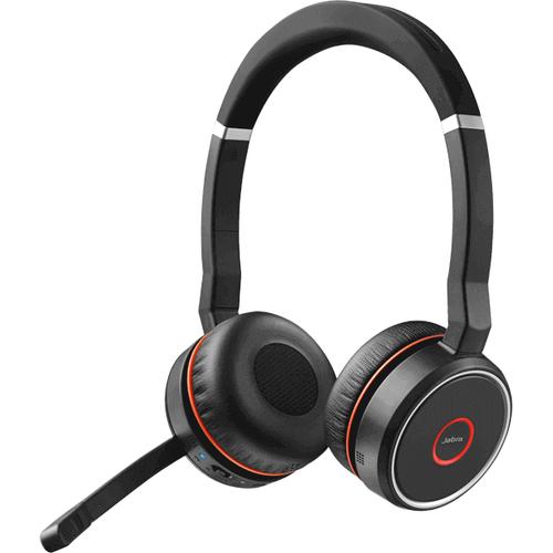 Jabra Evolve 75 UC Stereo Headset Hoofdband Zwart