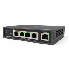 Eagle Eye Networks SW05m Managed switch (10/100) (PoE) Zwart